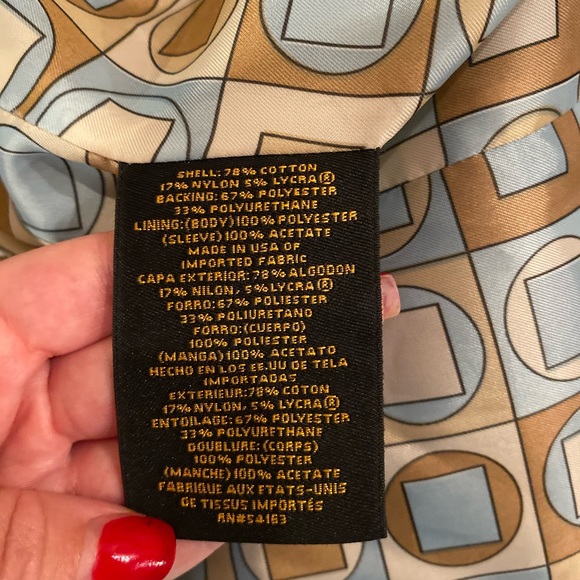 Cole Haan City Trench Coat in Tan Size S - Picture 8 of 12